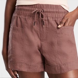 EUC Athleta Cabo Linen Shorts
